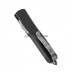 Нож Ultratech S/E Contoured Carbon Fiber 2-Tone Drop Point Elmax Blade Microtech складной автоматический MT 121-1CF